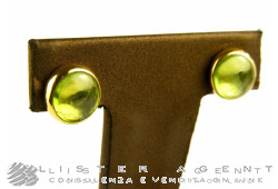 MARIA CALLAS earrings collection Eclissi in 18Kt yellow gold with peridot Ref. EC01/9G07. NEW!