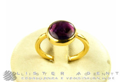 MARIA CALLAS ring collection Eclissi small in 18Kt yellow gold with amethyst Ref. EC01/7GO6. NEW!