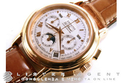 ZENITH El Primero Chronomaster Completely Calendar and Moonphases in 18Kt rose gold Argenté AUT Ref. 17.0240.410/01. USED!