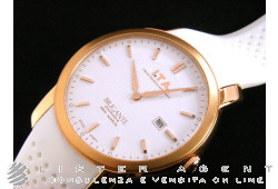 ITA Brigante Exclusive Slim in rose goldplated steel White Ref. 14.01.18. NEW!