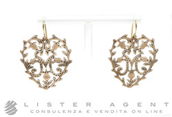LAURENT GANDINI orecchini Cuori in oro rosa 9Kt. NUOVI!