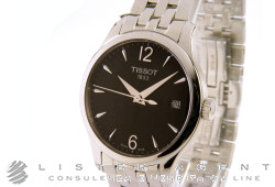 TISSOT Tradition Lady in steel Black Ref. T0632101105700. NEW!