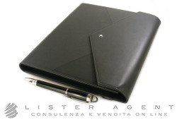 MONTBLANC Augmented Paper Black in leather with ballpoint pen Montblanc StarWalker Ref. 116228.
