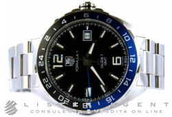 TAG HEUER Formula 1 GMT/24H Automatic in steel Black Ref. WAZ211A.BA0875. NEW!