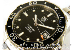 TAG HEUER Aquaracer Cal. 5 in steel Black AUT Ref. WAN2110BA0822. NEW!