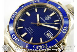 TAG HEUER Aquaracer Cal. 5 in steel blue AUT Ref. WAK2111BA0830. NEW!