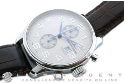 ZENO-WATCH BASEL Pilot Automatic Chronograph in steel Grey Ref. 8557-P. USED!