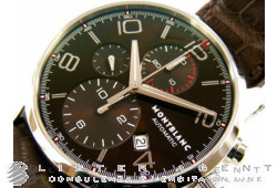 MONTBLANC Timewalker Chronograph Club Brown in steel Brown AUT Ref. 106503. NEW!