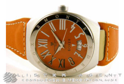 MONTRES DE LUXE Boxer aluminium medium in aluminium Siena gound colour. NEW!