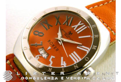 MONTRES DE LUXE Boxer aluminium medium in aluminium Siena gound colour. NEW!