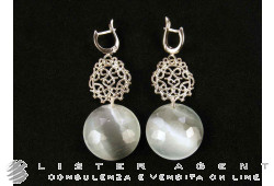 GIODORO earrings in 925 silver with natural stones. NEW!