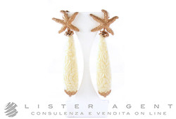 VANTO Starfish earrings in rose gold plated 925 silver and paste Ref. OR1697AG. NEW!