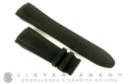 GIRARD PERREGAUX strap in black rubber MM 24,00/18,00. NEW!
