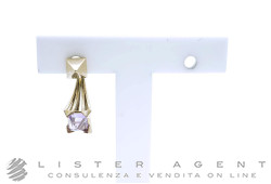 PERUFFO orecchino singolo in oro giallo 9Kt Ref. 16001G35000. NUOVO!