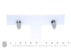 ORECCHINI in oro bianco 18Kt e diamanti ct 0.20 H Vs Ref. OR380. NUOVI!