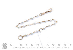TICCHI bracciale in oro rosa 18Kt e perle di acqua dolce mm da 2.50 a 3.00 Ref. BR00055. NUOVO!