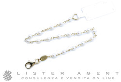 TICCHI bracciale in oro giallo 18Kt e perle di acqua dolce mm da 2.50 a 3.00 Ref. BR00055. NUOVO!