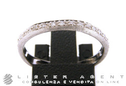 MARCO BICEGO ring Pianeti in 18Kt white gold with diamonds ct 0,30 Size 17,5 Ref. AB438B. NEW!