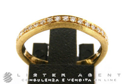 MARCO BICEGO ring Pianeti in 18Kt yellow gold with diamonds ct 0,30 Size 14 Ref. AB438B. NEW!