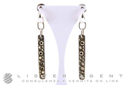 POMELLATO67 earrings in 925 silver and marcasite Ref. OB314MAA. NEW!