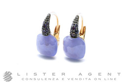 POMELLATO Capri earrings in 18K rose gold with amethyst and lavender jade Ref. OB104O7OI. NEW!