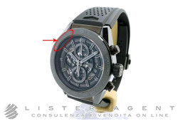 TAG HEUER Carrera Automatic Chronograph Caliber Heuer01 in ceramic Skeleton Ref. CAR2A90.FT6071. USED!