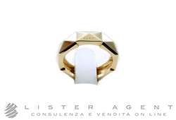 GUCCI anello Link to love 6MM in oro giallo 18Kt Misura 13 Ref. YBC662184001013. NUOVO!