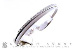 MARCO BICEGO Salzburg bracelet in 18Kt white gold and diamonds ct 0.43 Ref. SG15B. NEW!