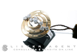 DAMIANI anello Sophia Loren in oro bianco e rosa 18Kt con diamanti ct 0.39 H Misura 15 Ref. 20023790. NUOVO!