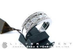 DAMIANI anello Belle Epoque in oro bianco 18Kt con diamanti ct 0.61 H Misura 16 Ref. 20000838. NUOVO!