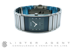 RADO Integral Medium Jubilè in ceramica grigia e acciaio Nero con diamanti Ref. R20758752. NUOVO!