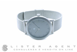 CK orologio Solo tempo in acciaio Grigio Ref. K0313210. NUOVO!