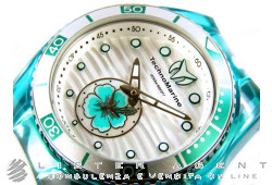 TECHNOMARINE Cruise Beach II Turquoise steel, Argenté Ref. 113021. NEW!