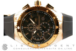 TECHNOMARINE Cruise Original Star Chrono in rose gold-plated steel, Black Ref. 110051. NEW!