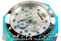 TECHNOMARINE Cruise Beach in steel, Argenté Ref. 109014. NEW!