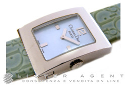 CHRISTIAN DIOR Malice lady in steel Mother of pearl Ref. CD052110A011. NEW!