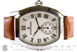 REVUE THOMMEN Tonneau Automatic in steel Argenté Ref. 12015-2532. NEW!