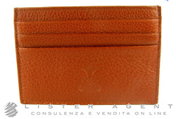 GIO' MONACO cards holder in brown leather Ref. PCU1539CR. NEW!