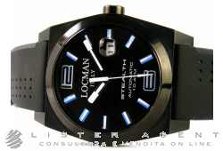 LOCMAN Stealth Automatic in Pvd titanium Black Ref. 0205BKBKFBL0GOK. NEW!