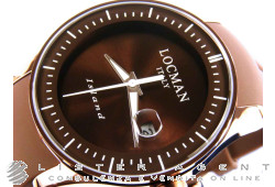 LOCMAN Island in Pvd titanium Brown Ref. 0600BNW-BNWSIN. NEW!