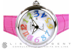 LOCMAN Tutto Tondo in steel Mother of Pearl Ref. 0360V03-00MWNC0PF. NEW!