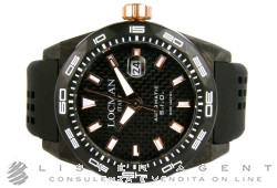 LOCMAN Stealth Carbon 300 Meters Automatic in carbon and titanium Ref. 0216V4-CBCB5N0S2K. NEW!