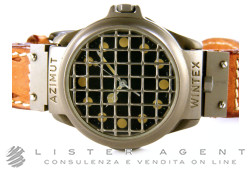 AZIMUT by Wintex watch Only time with compass in steel Black Ref. VV1. NEW!