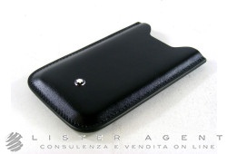 MONTBLANC PDA holder 3/4 in leather of black colour Ref. 107044. NEW!