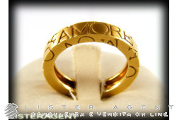 PASQUALE BRUNI ring Amore in 18Kt yellow gold Ref. 1023376. NEW!