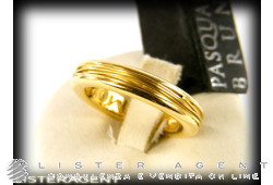 PASQUALE BRUNI ring AMOR EST VITA Fili in 18Kt yellow gold Ref. 7665G. NEW!