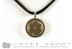 MONTBLANC necklace in 925 silver and diamond Ref. 102537. NEW!