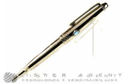 MONTBLANC ballpoint pen Meisterstück Jungle Eyes Special Edition with light blue topaze Ref. 6721. NEW!
