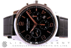 MONTBLANC Timewalker Chronograph Automatic in steel Black Ref. 101548. NEW!