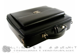 MONTBLANC bag  Meisterstück Laptop holder in black leather Ref. 35794. NEW!